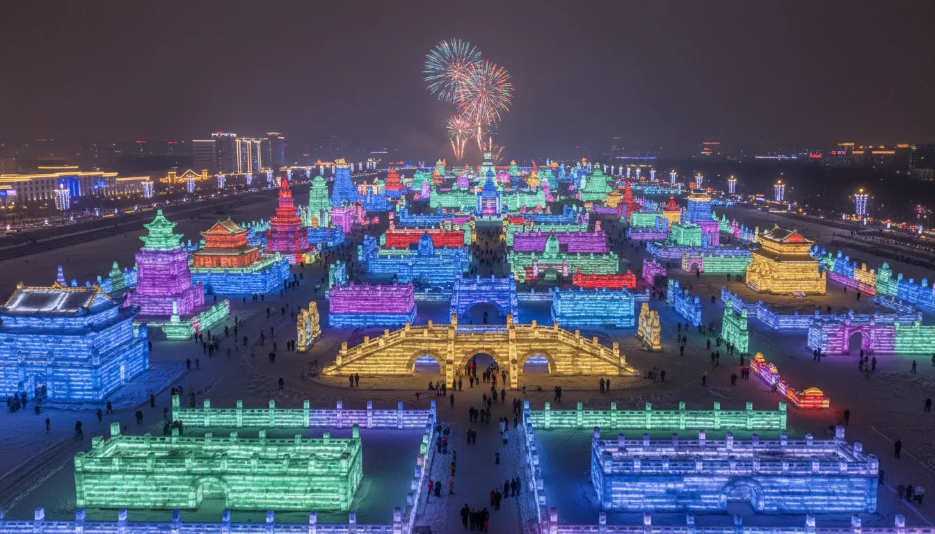 하얼빈 겨울 여행|빙등제로 만나는 얼음 도시