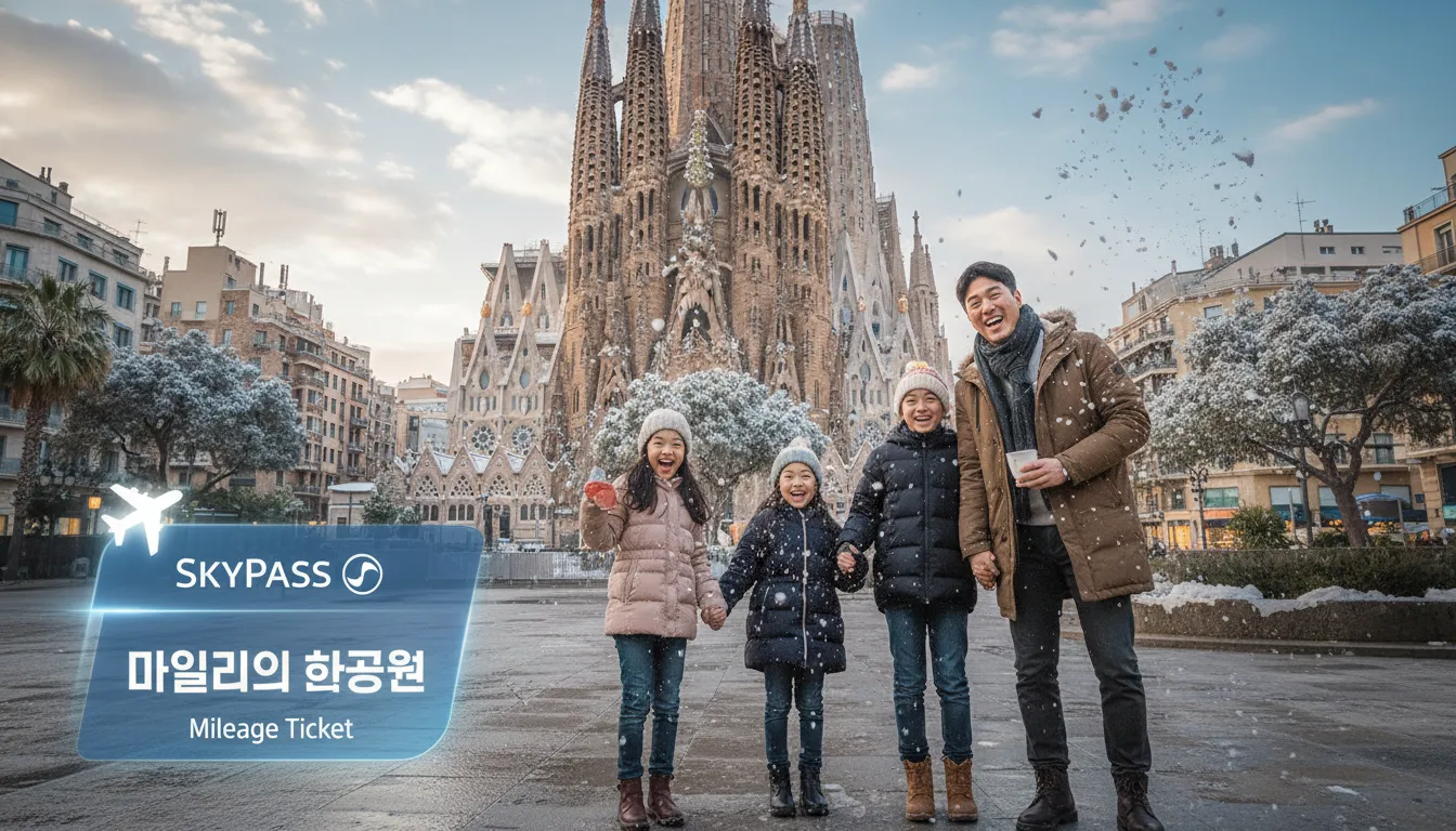 겨울 바르셀로나 여행 꿀팁