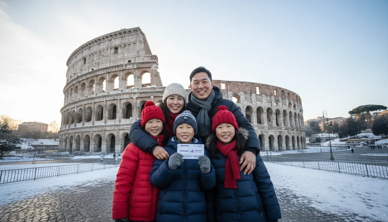 겨울 로마 여행, 한적한 이유
