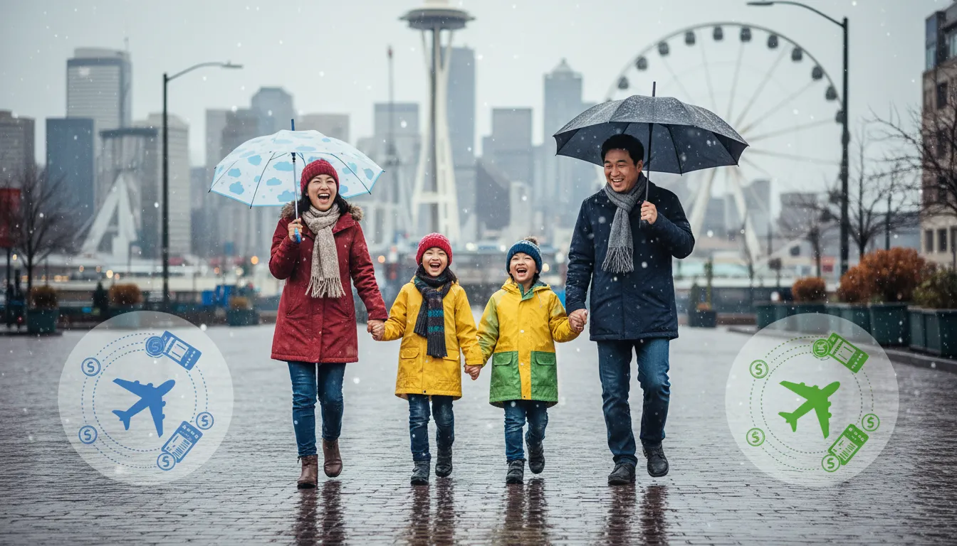 겨울 시애틀 여행 감성 정리