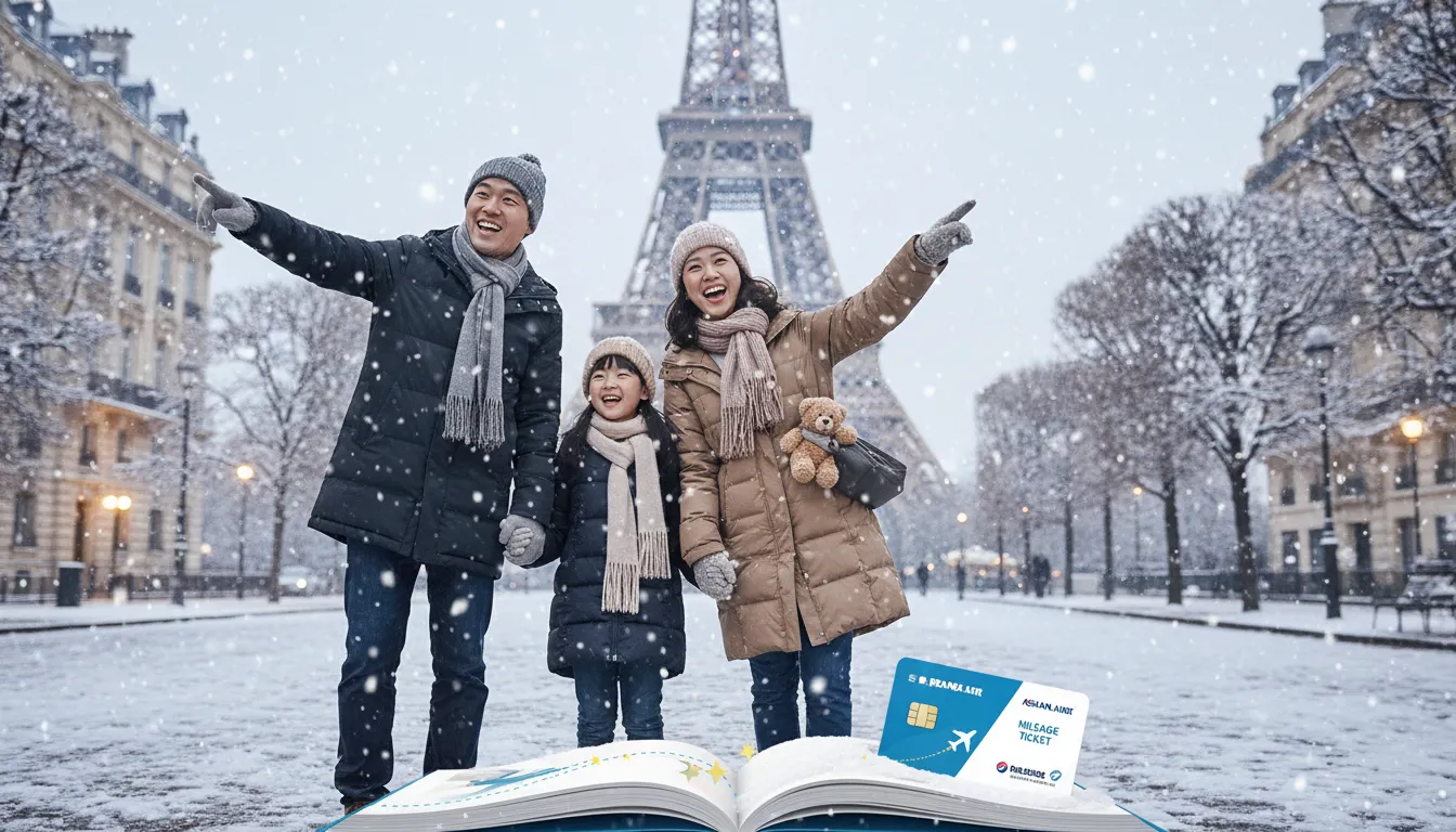 겨울 파리 여행, 가장 낭만적인 때