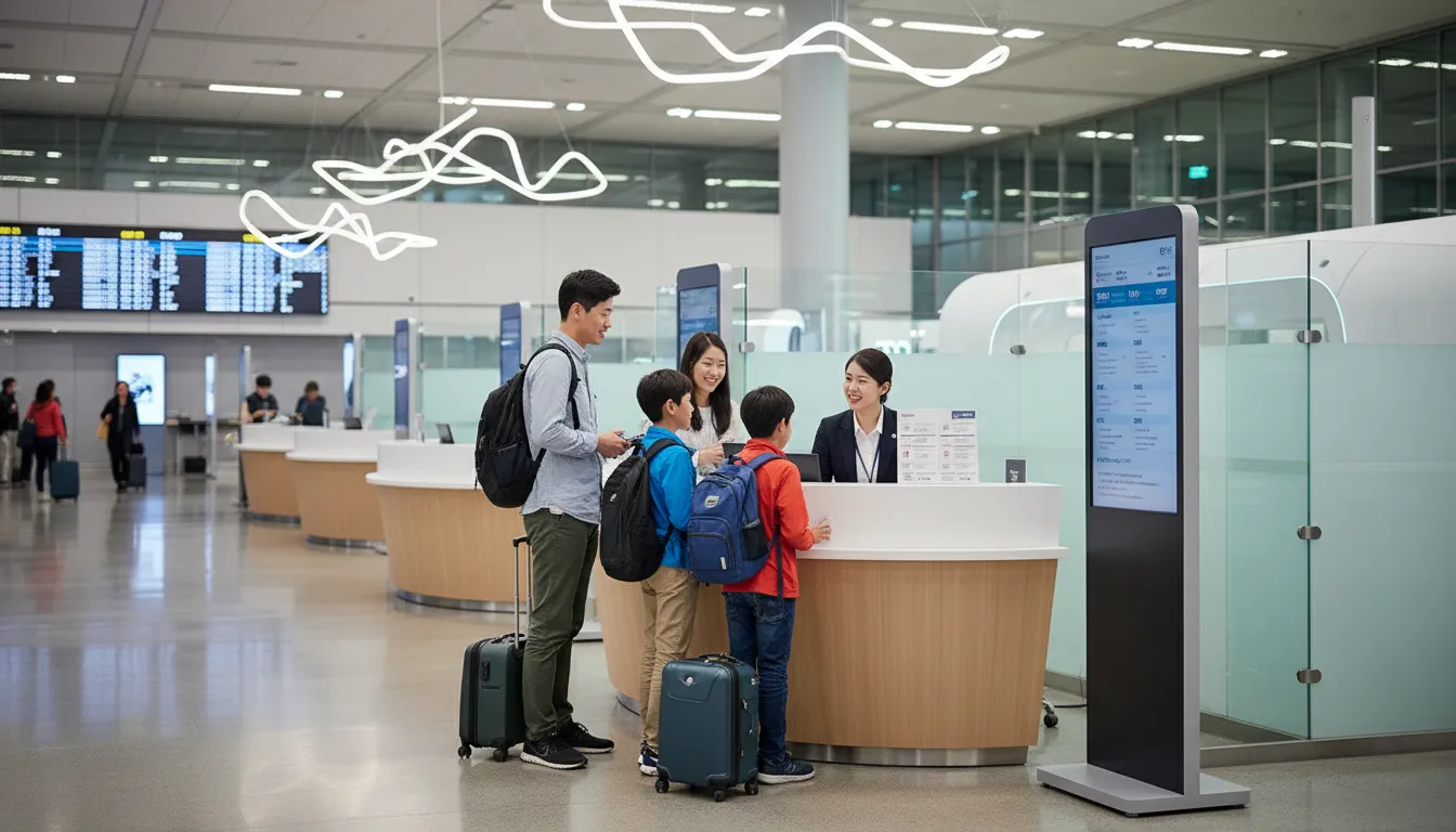 인천공항 T가족 로밍 현장신청방법
