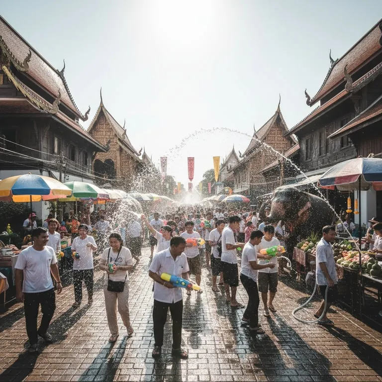 제주 출발 치앙마이 송크란(치앙마이) 포함 2박3일: 축제+명소 동선 최적화 코스