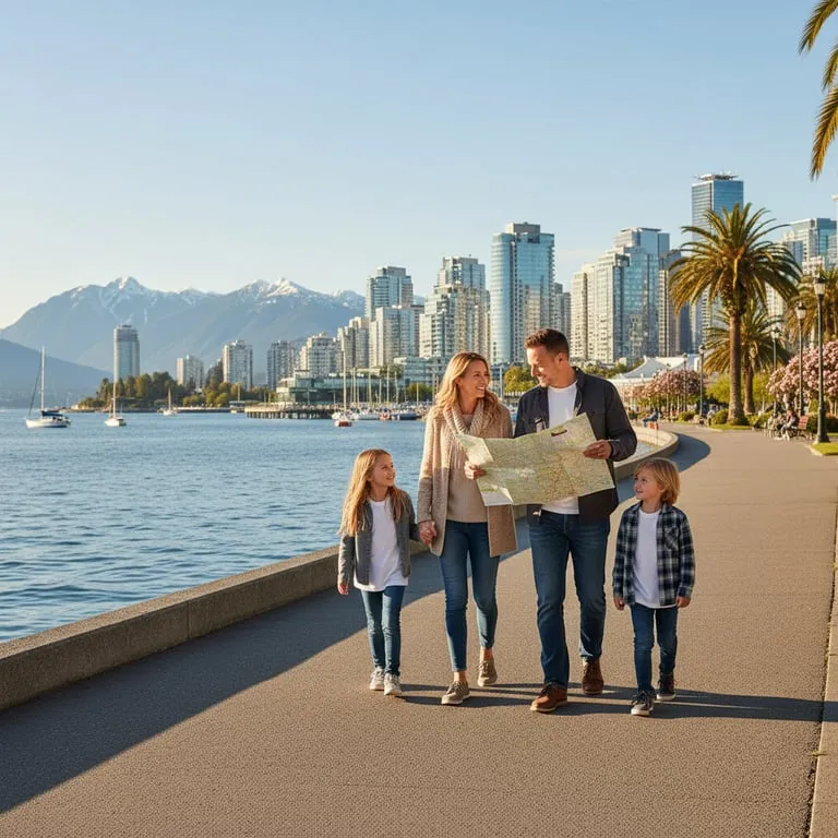 청주 출발 밴쿠버 6박7일 코스: 가족(아이동반) 기준 근교 당일치기 포함 일정표