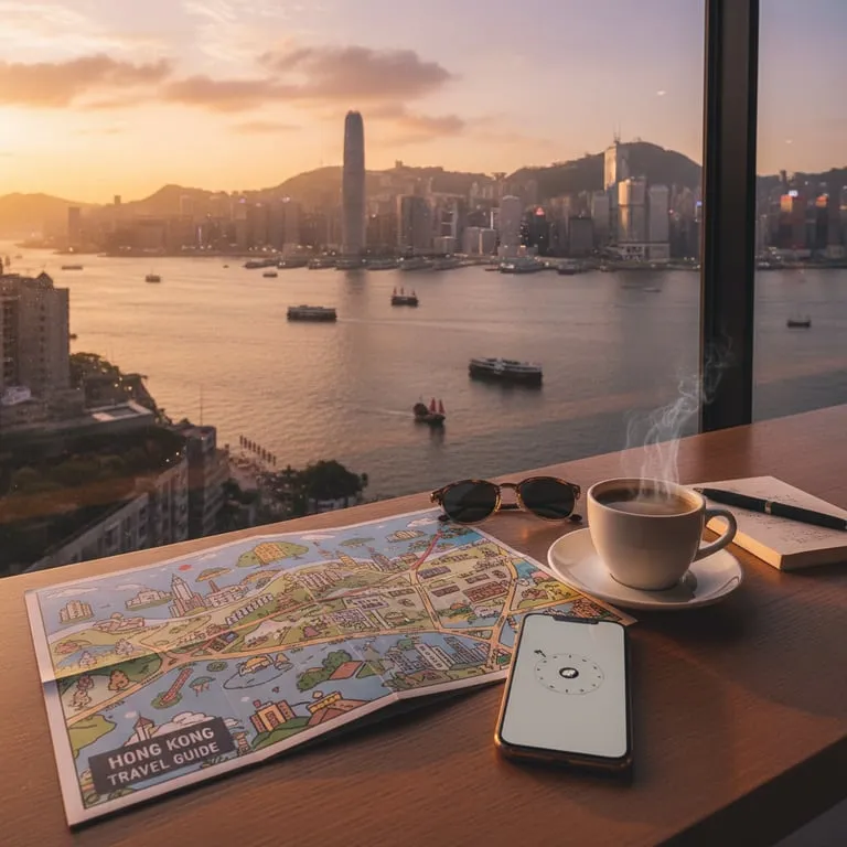 김포 출발 홍콩 2박3일 일정표: 동선 최적화로 짜는 추천 코스 구성