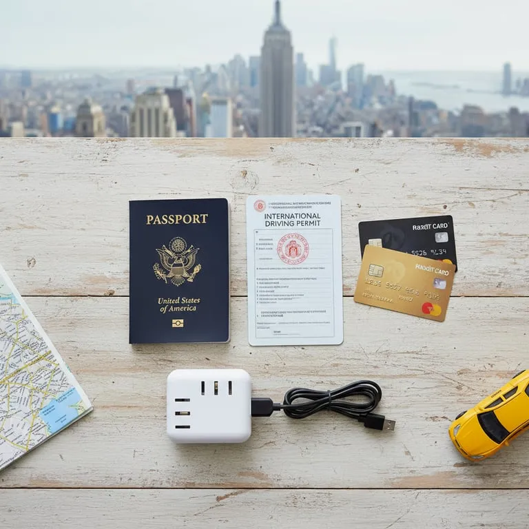 여행 전 준비사항