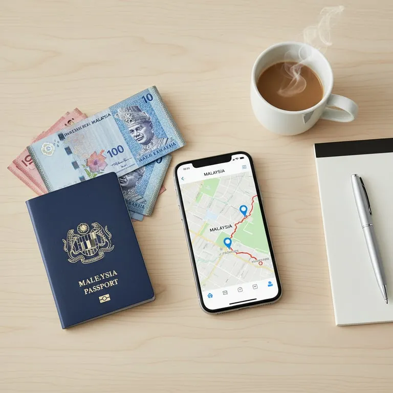 코타키나발루 여행의 전략적 기반 마련과 교통 수단 활용