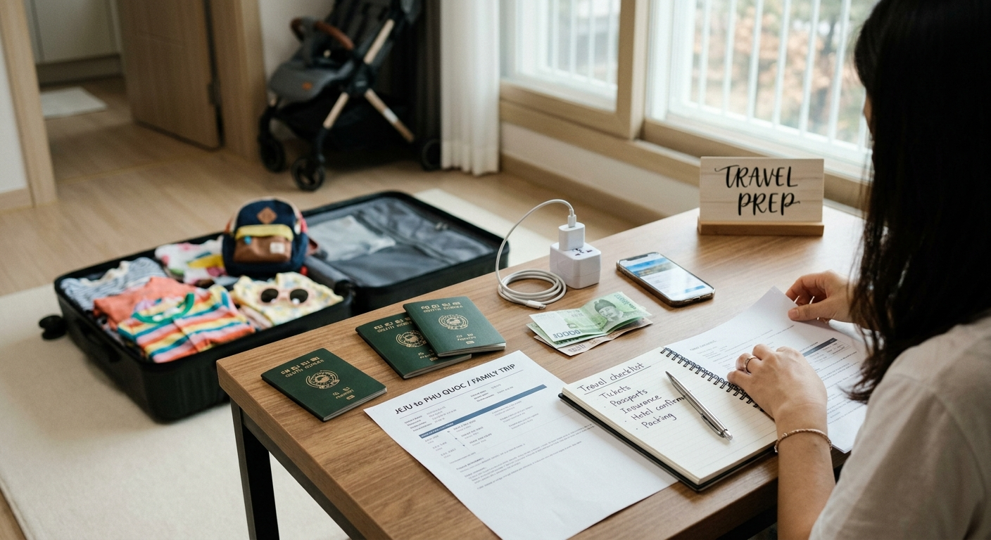 여행 전 준비사항