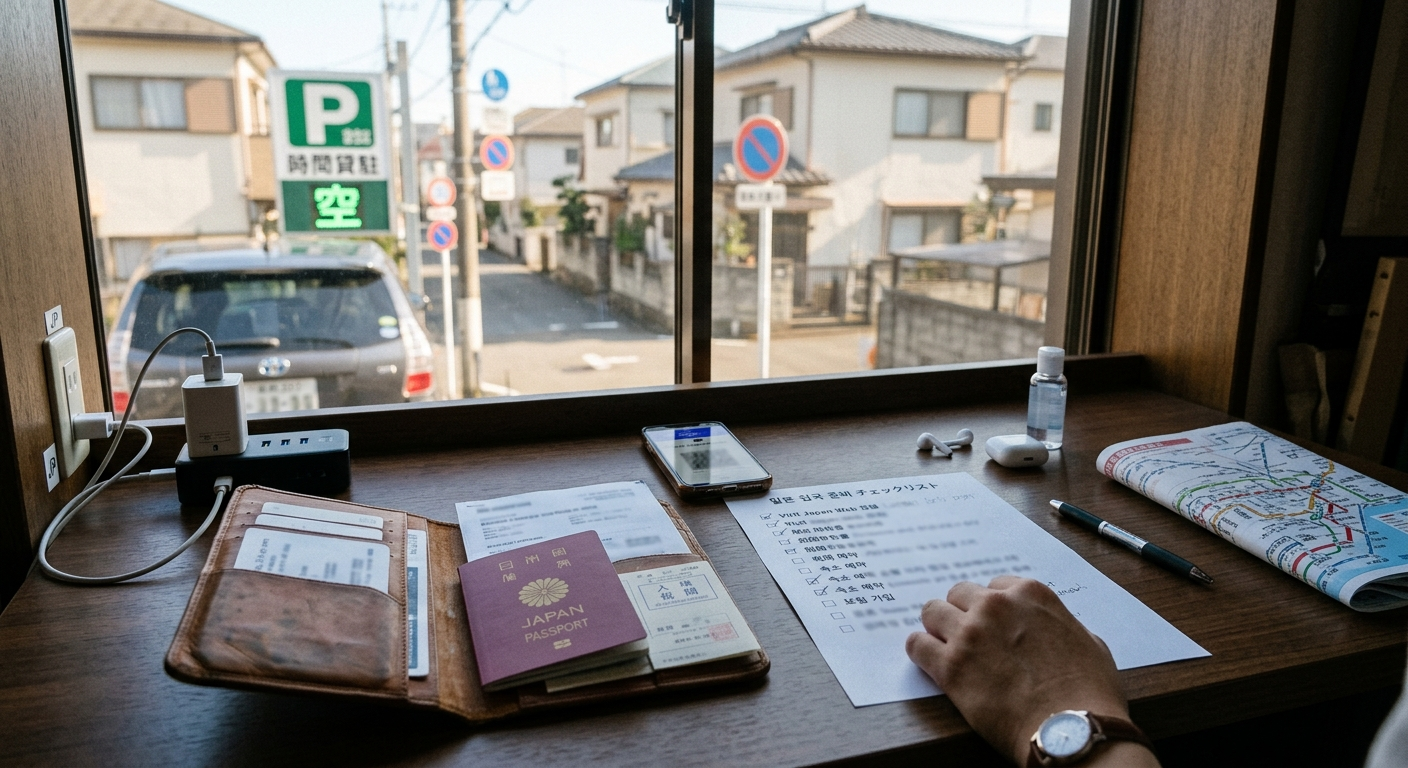 여행 전 준비사항