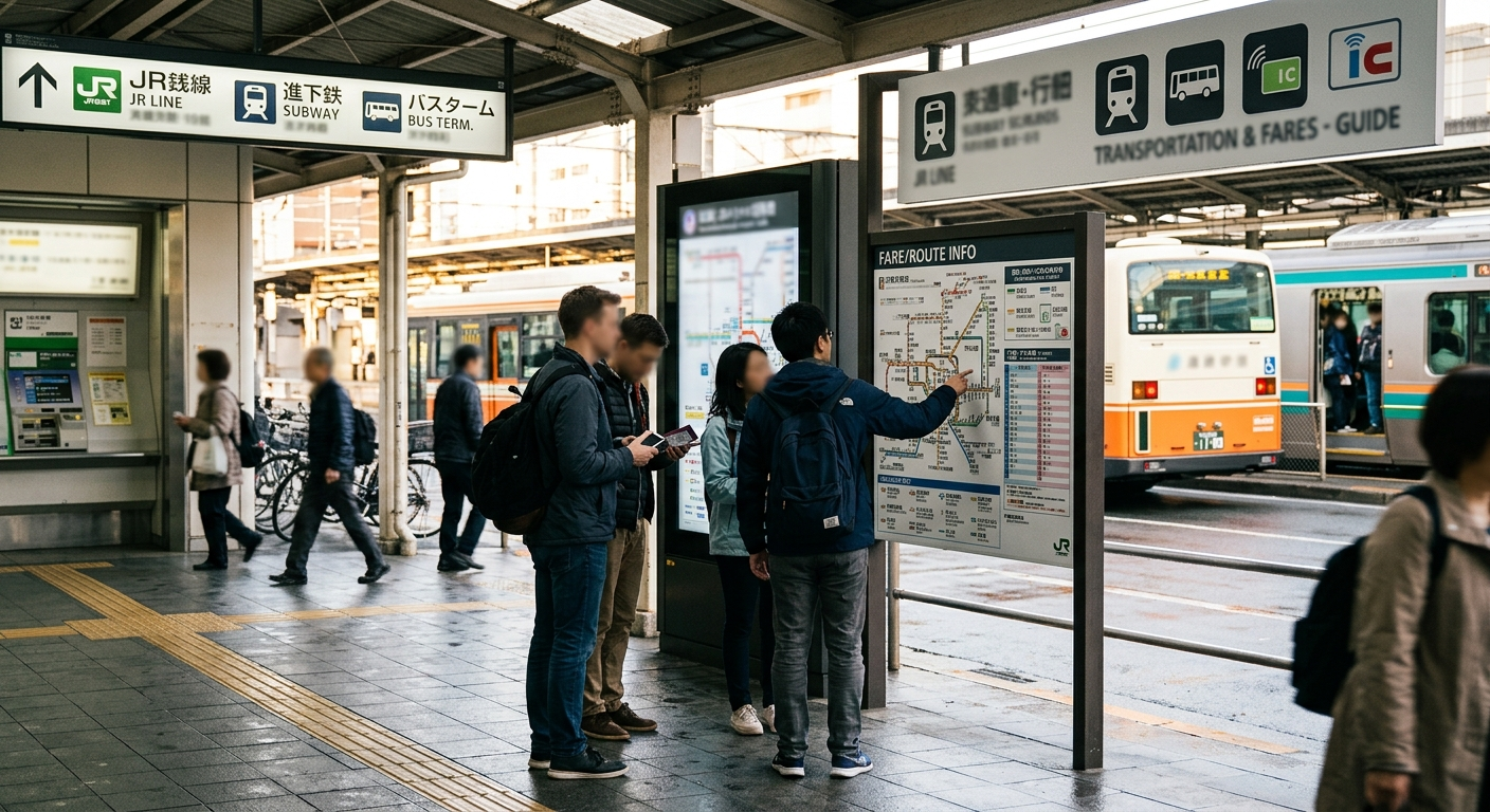 교통 수단 및 이동 비용 안내