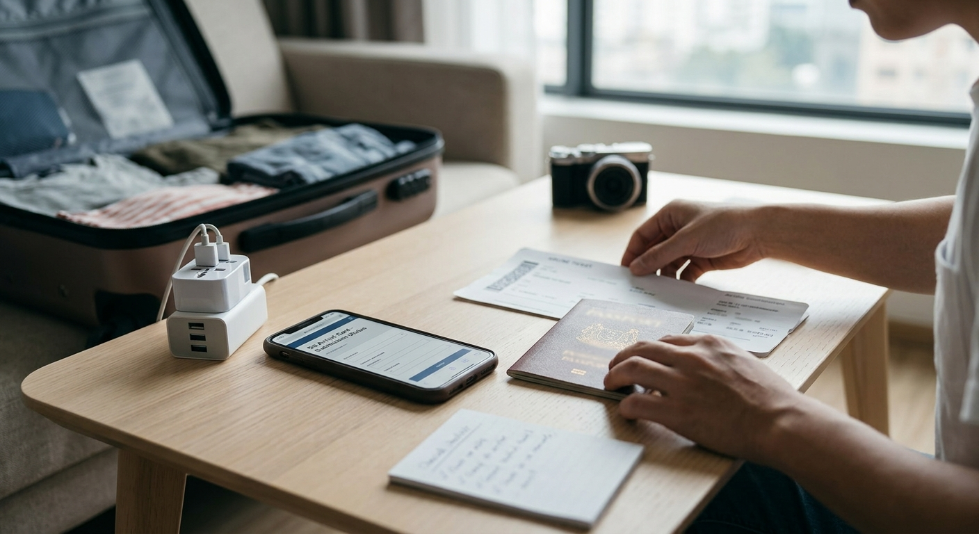 여행 전 준비사항