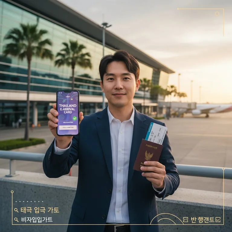 태국 입국 가이드: 전자입국카드·비자 면제 조건 한눈에
