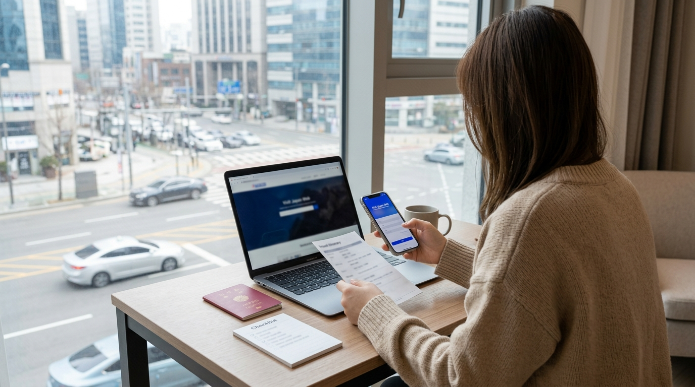일본 입국 준비: Visit Japan Web로 입국·세관 신고하는 방법