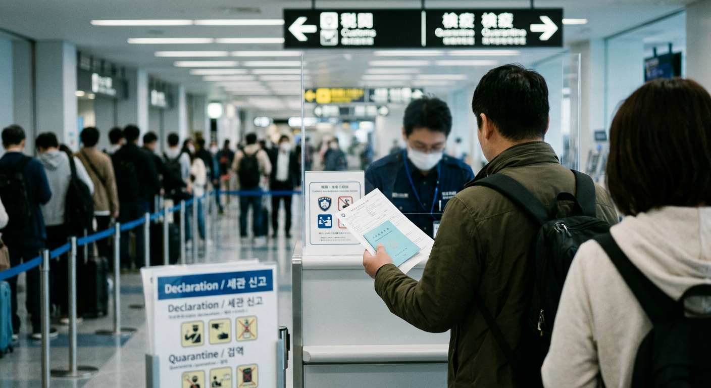 세관 및 검역 주의사항