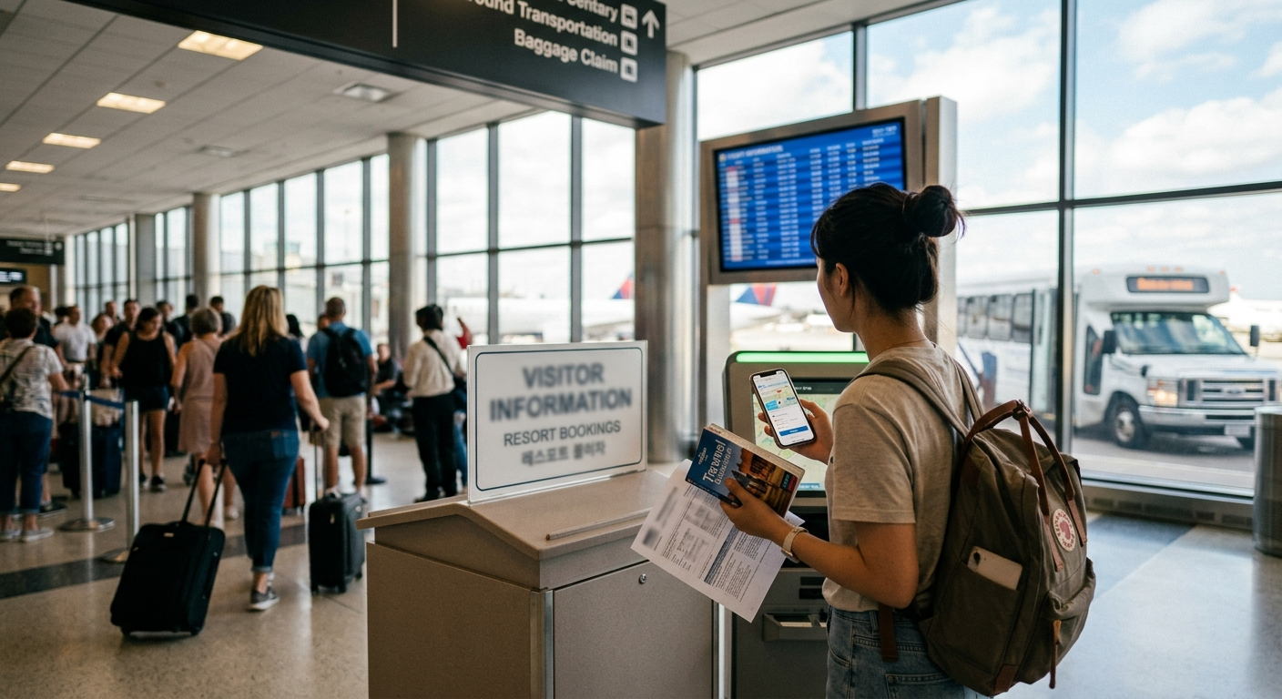 관광명소 예약 및 미국 음식 문화