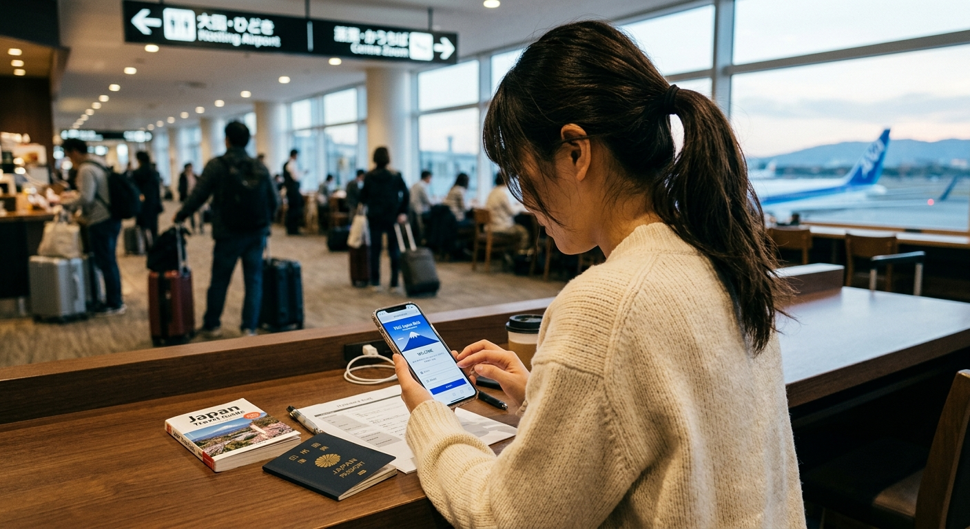 여행 전 준비사항(VJW 등록 순서)