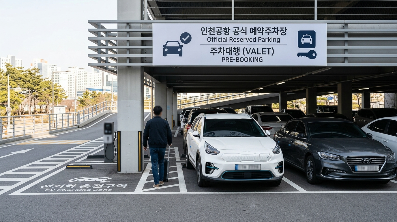 인천공항 주차·예약주차·주차대행 이용법: 공식 안내만으로 정리