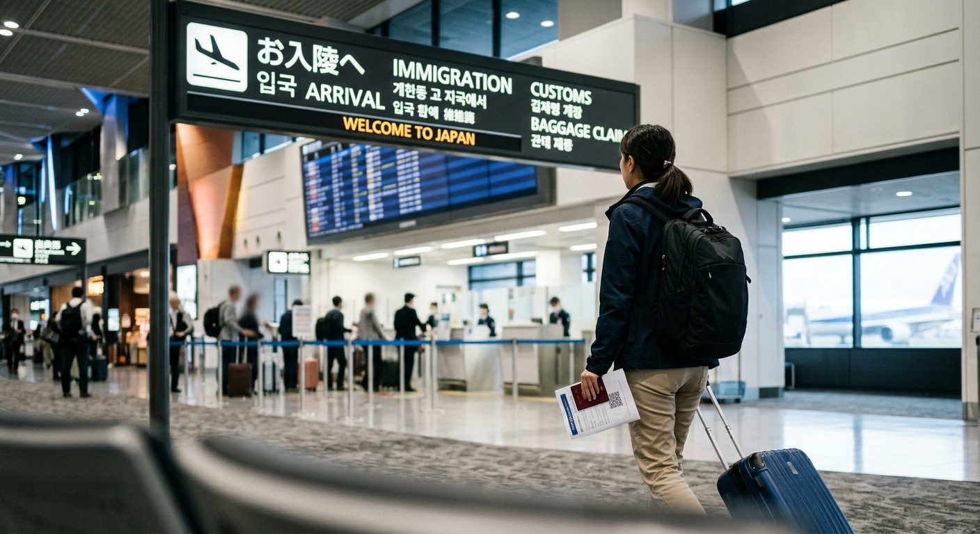 일본 입국 전 필수 준비사항