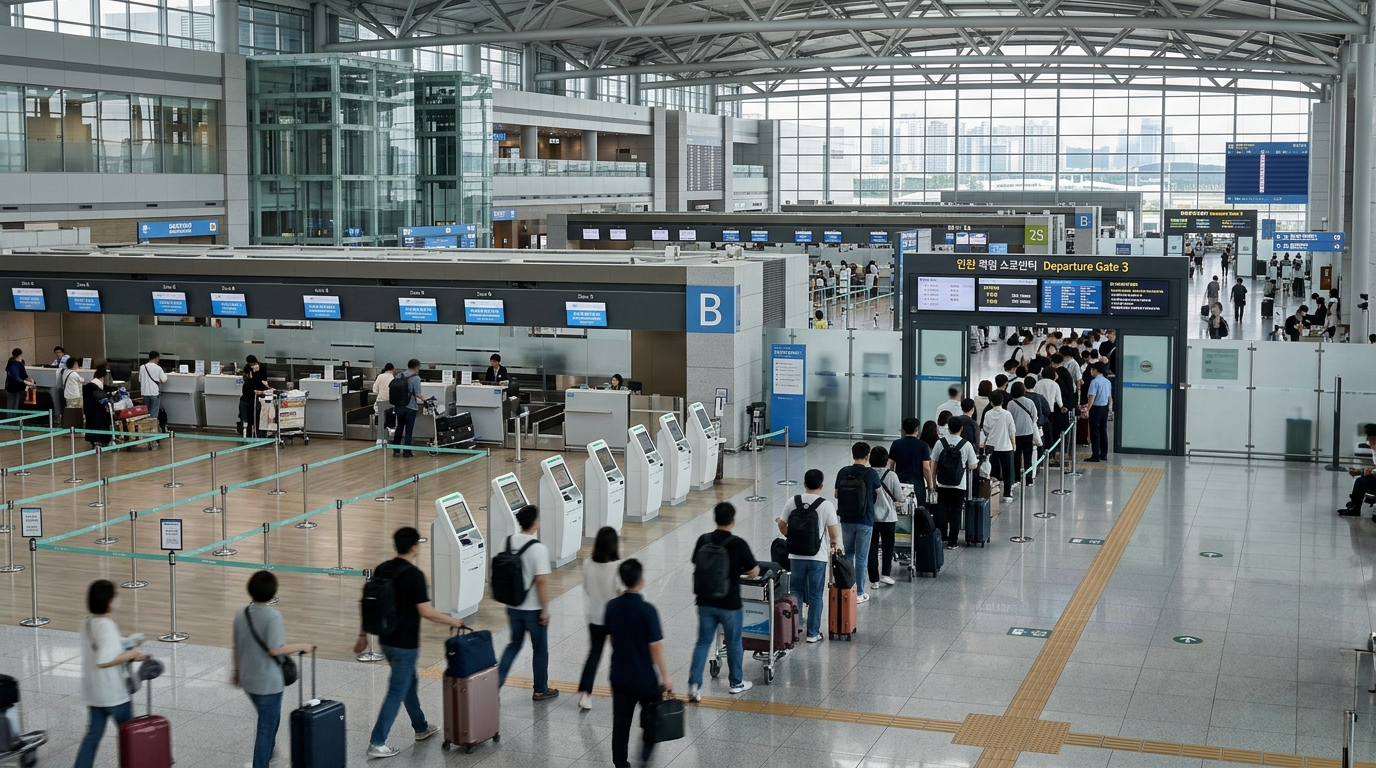 인천공항 출국장 혼잡 줄이는 체크인·보안검색 동선 가이드