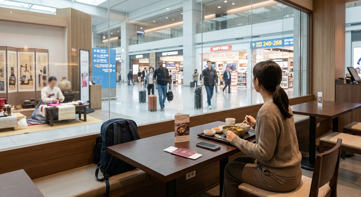 마지막 한 끼와 문화 체험 즐기기