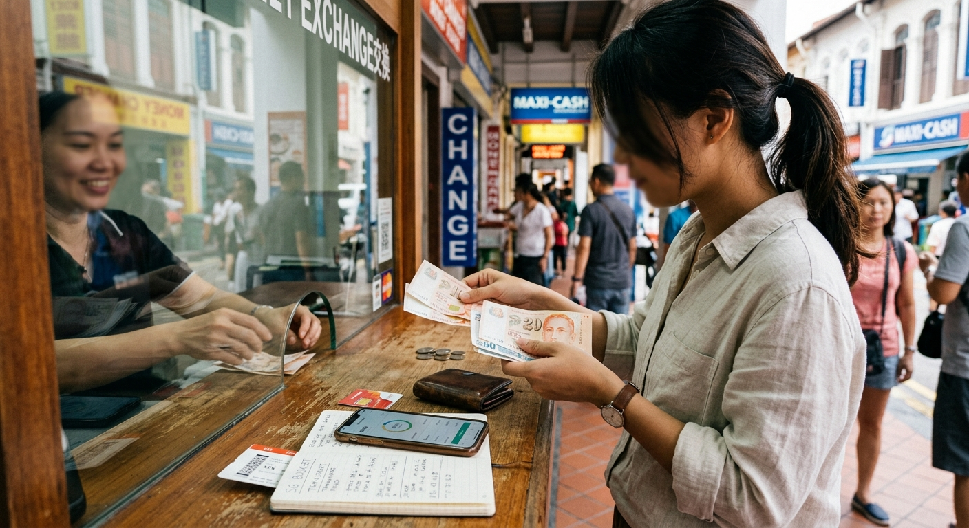 통화 환전 및 여행 예산 관리