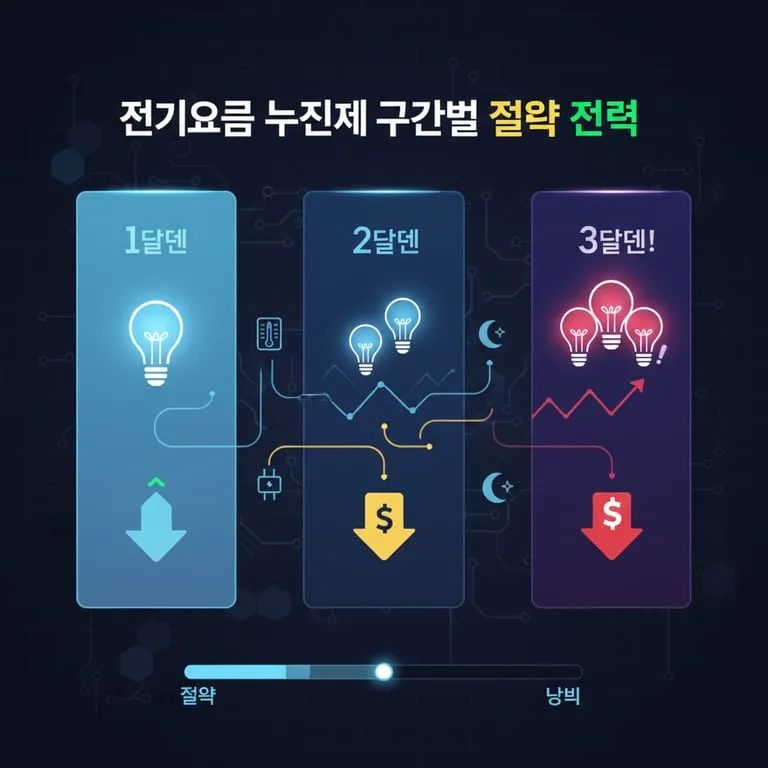 전기요금 누진제 구간별 절약 전략