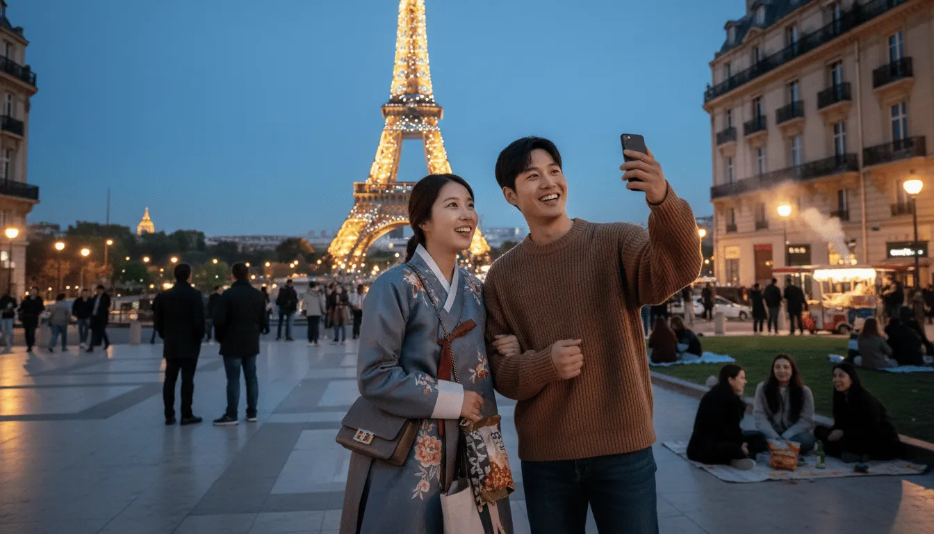 낭만의 도시 파리, 첫 만남부터 설레임 가득!