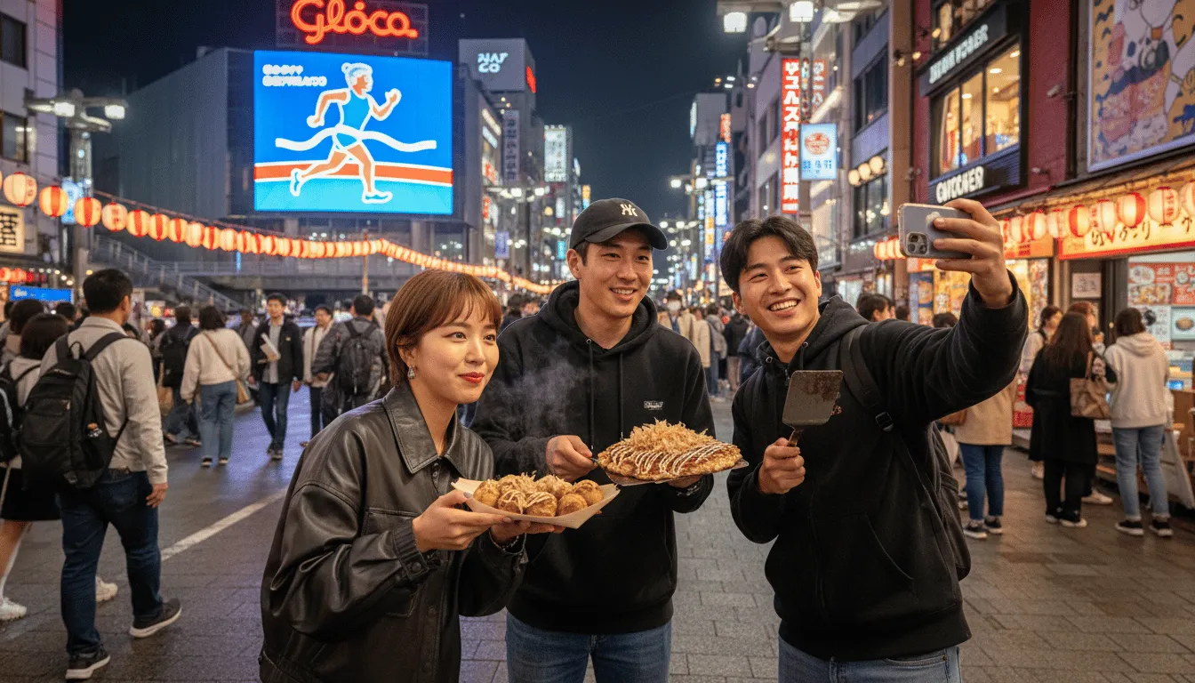 둘째 날 - 오사카로 슝! 그리고 맛과 문화에 풍덩