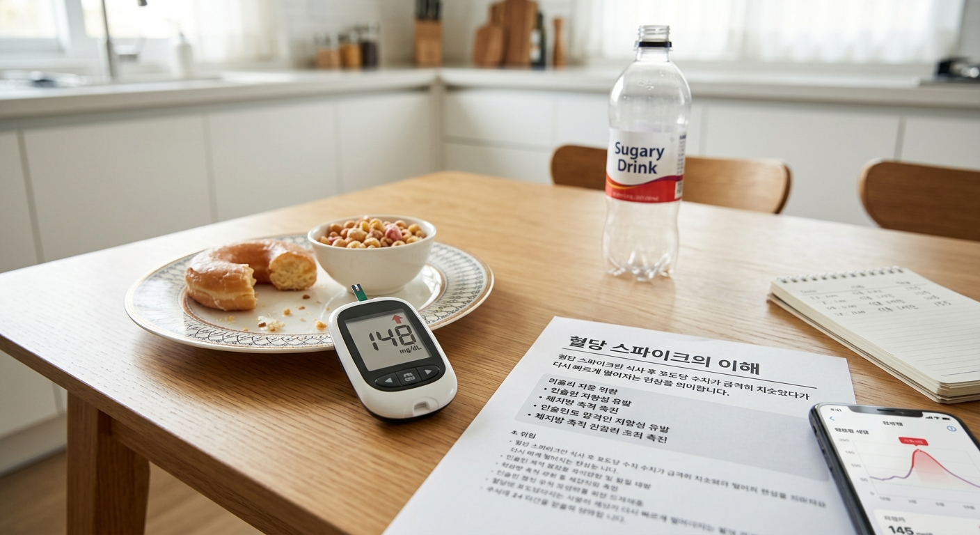 혈당 스파이크 현상 이해