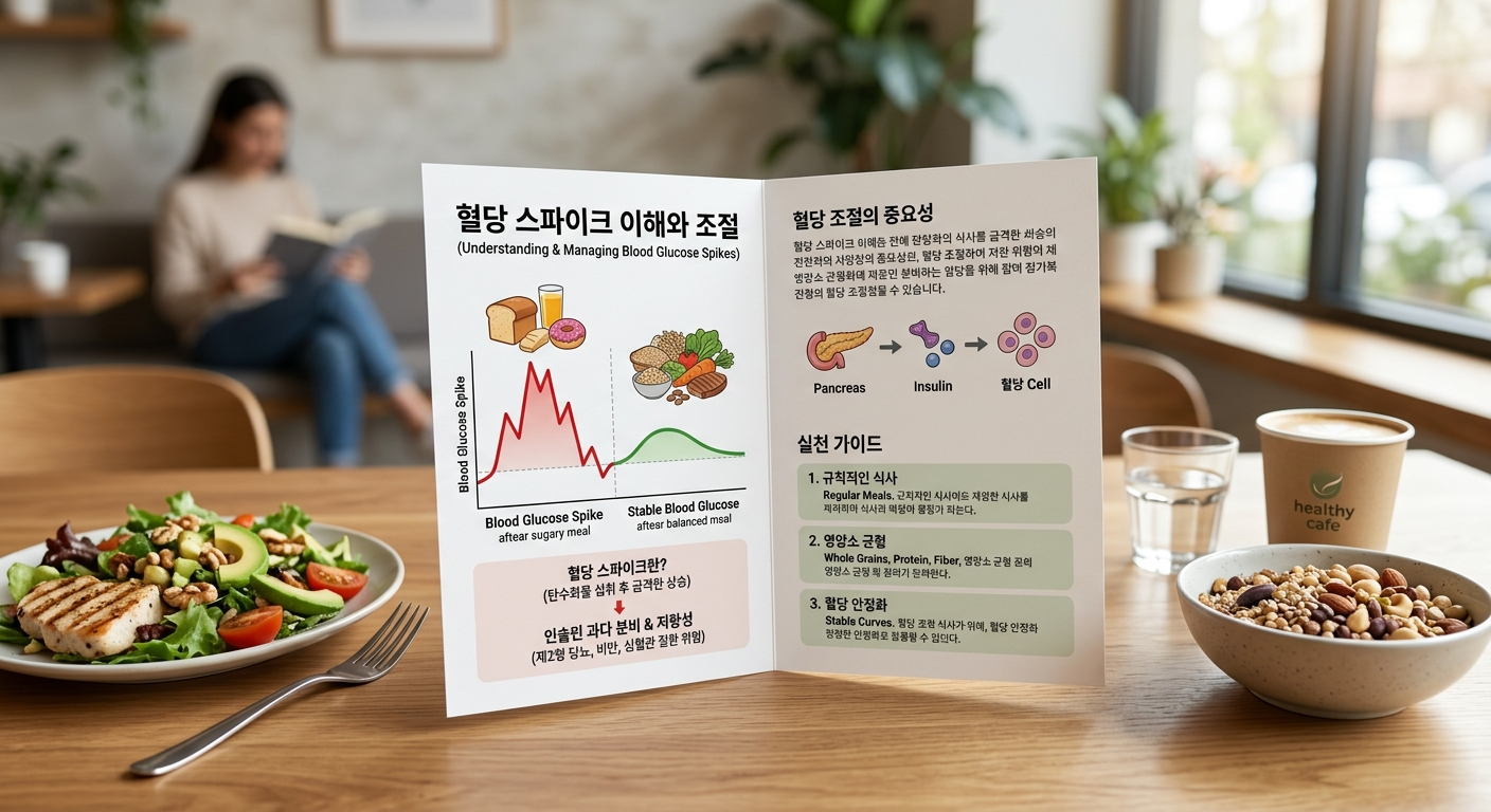 혈당 스파이크 이해와 혈당 조절의 중요성