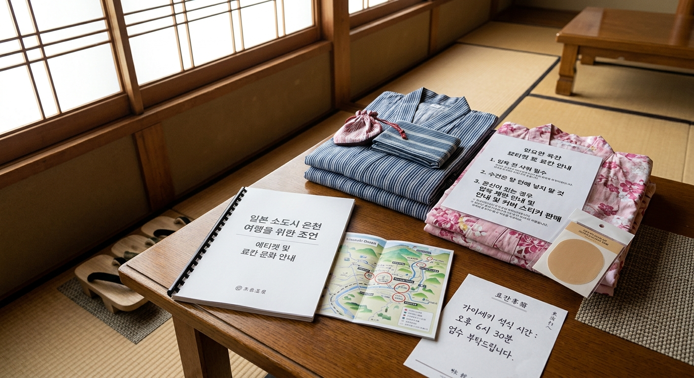 성공적인 온천 여행을 위한 조언