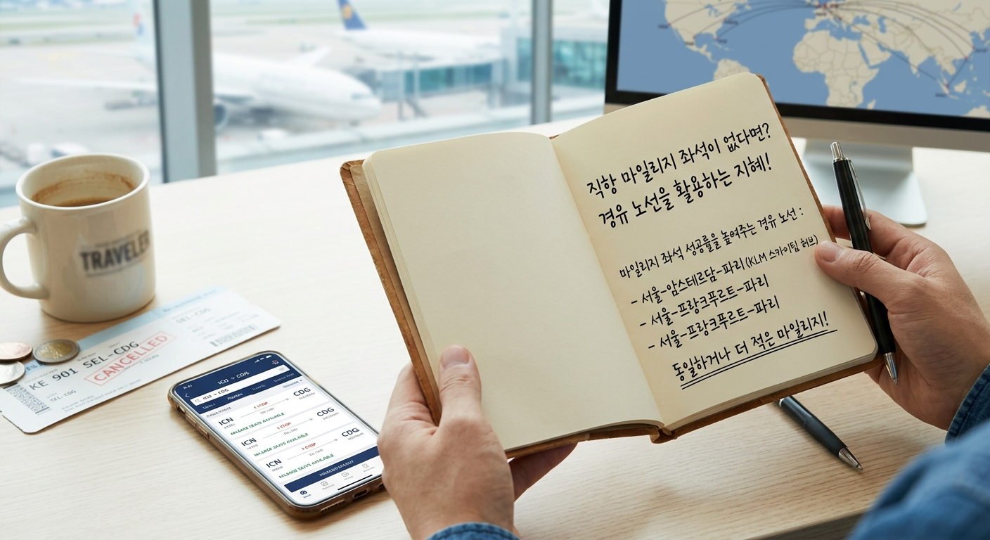 직항이 없다면? 경유 노선을 활용하는 지혜