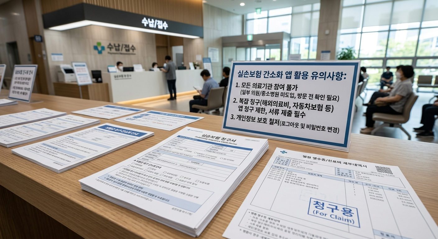 앱 활용 시 유의사항