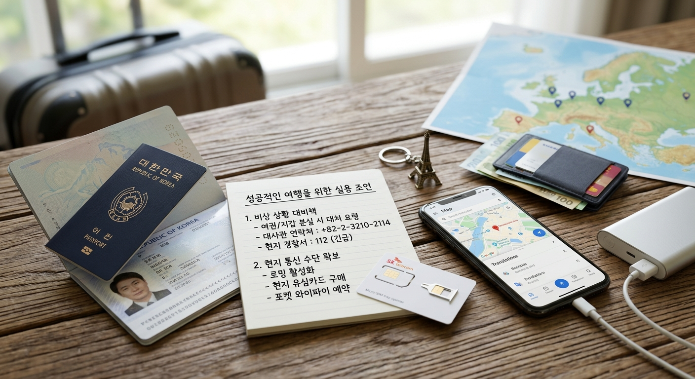성공적인 여행을 위한 실용 조언