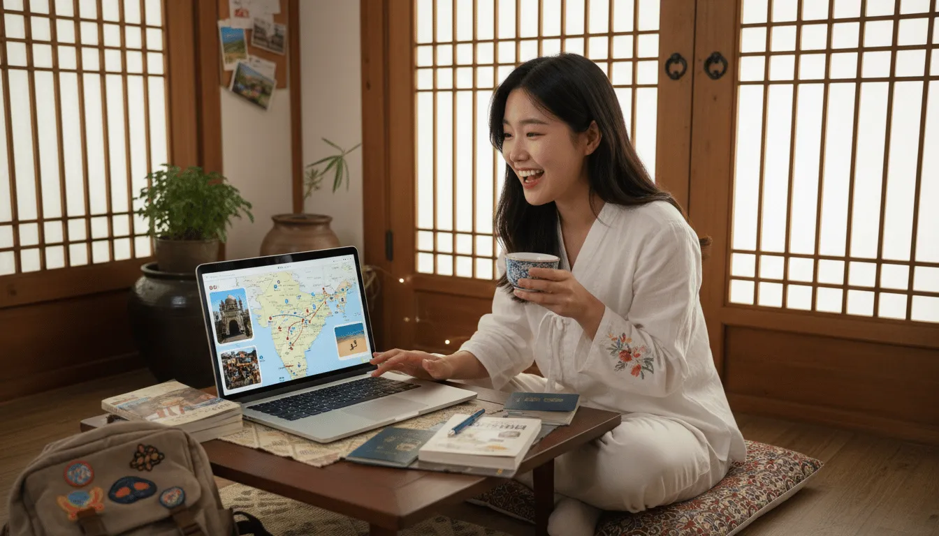 인도 주요 도시 4박6일 여행 플랜