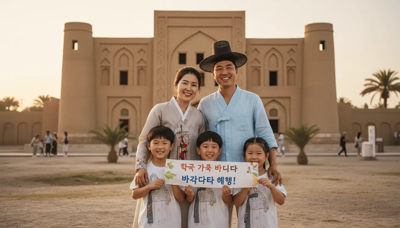 둘째 날 고대 문명의 숨결을 느끼는 바그다드 역사 탐험