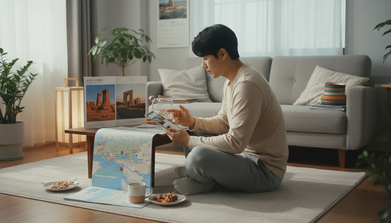 사우디아라비아 주요 도시 5박7일 여행 플랜