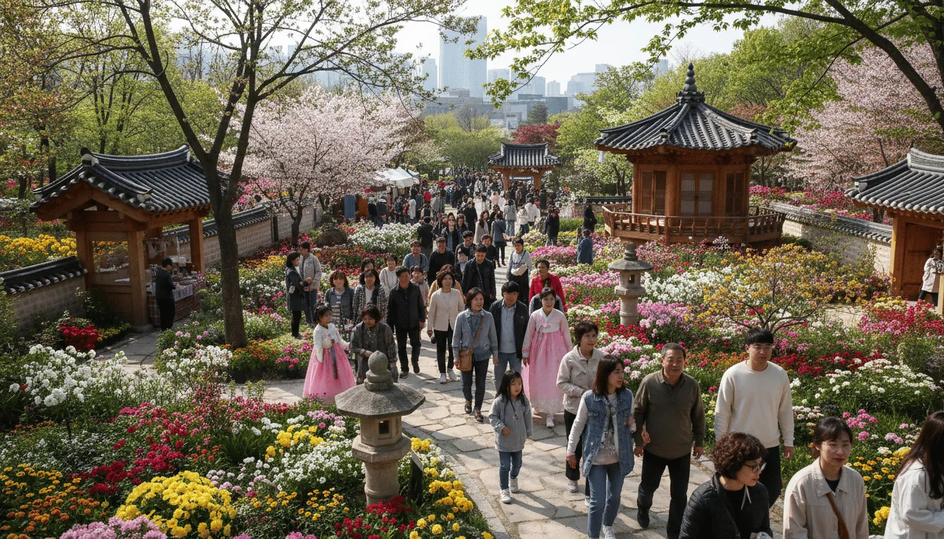 서울숲 정원박람회 입구와 초여름 정원 풍경