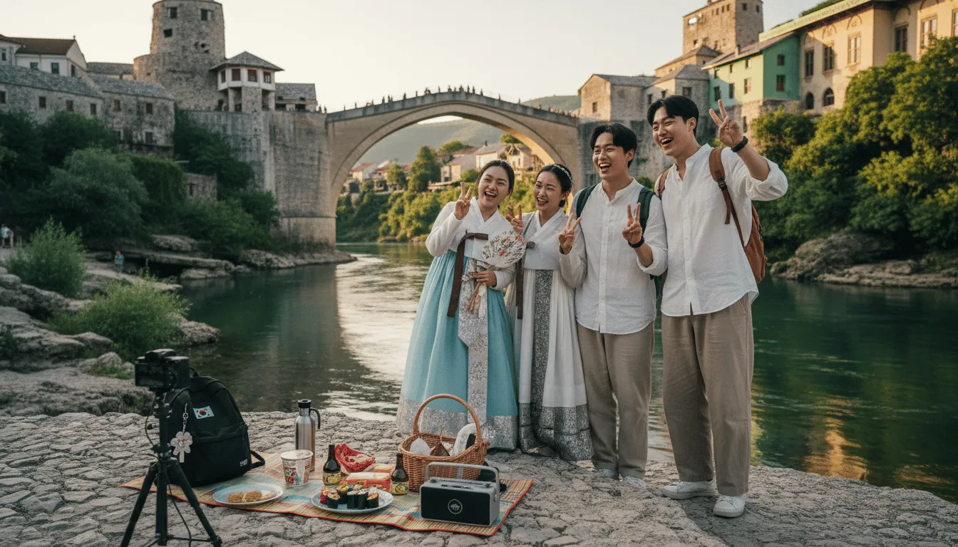 보스니아헤르체고비나 주요 도시 6박8일 여행 플랜