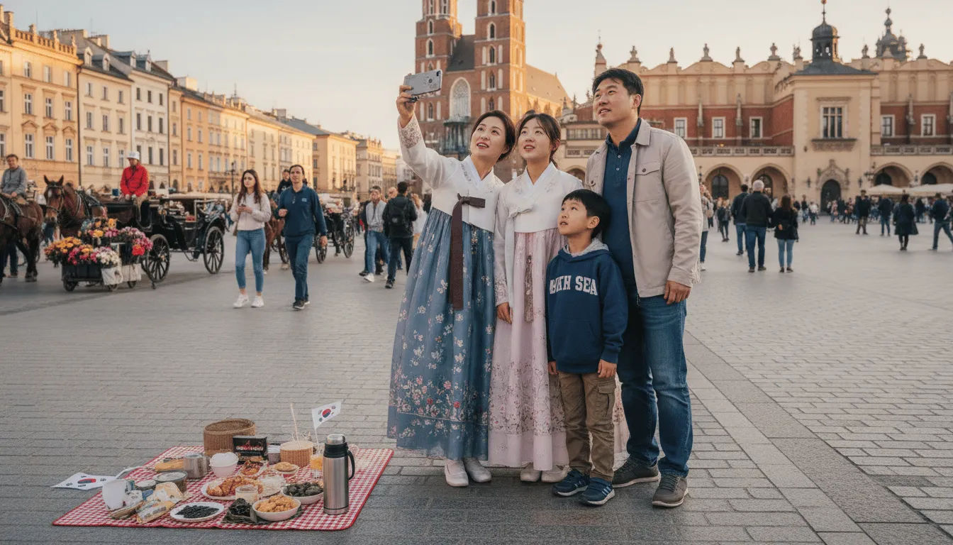 크라쿠프(Krakow) - 중세 유럽의 심장, 그 웅장함에 매료되다