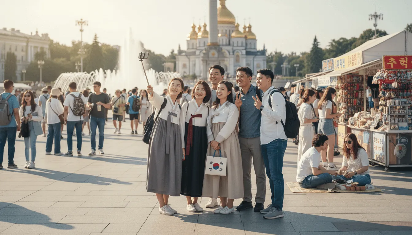 잊을 수 없는 6박 8일 여정의 시작, 키이우