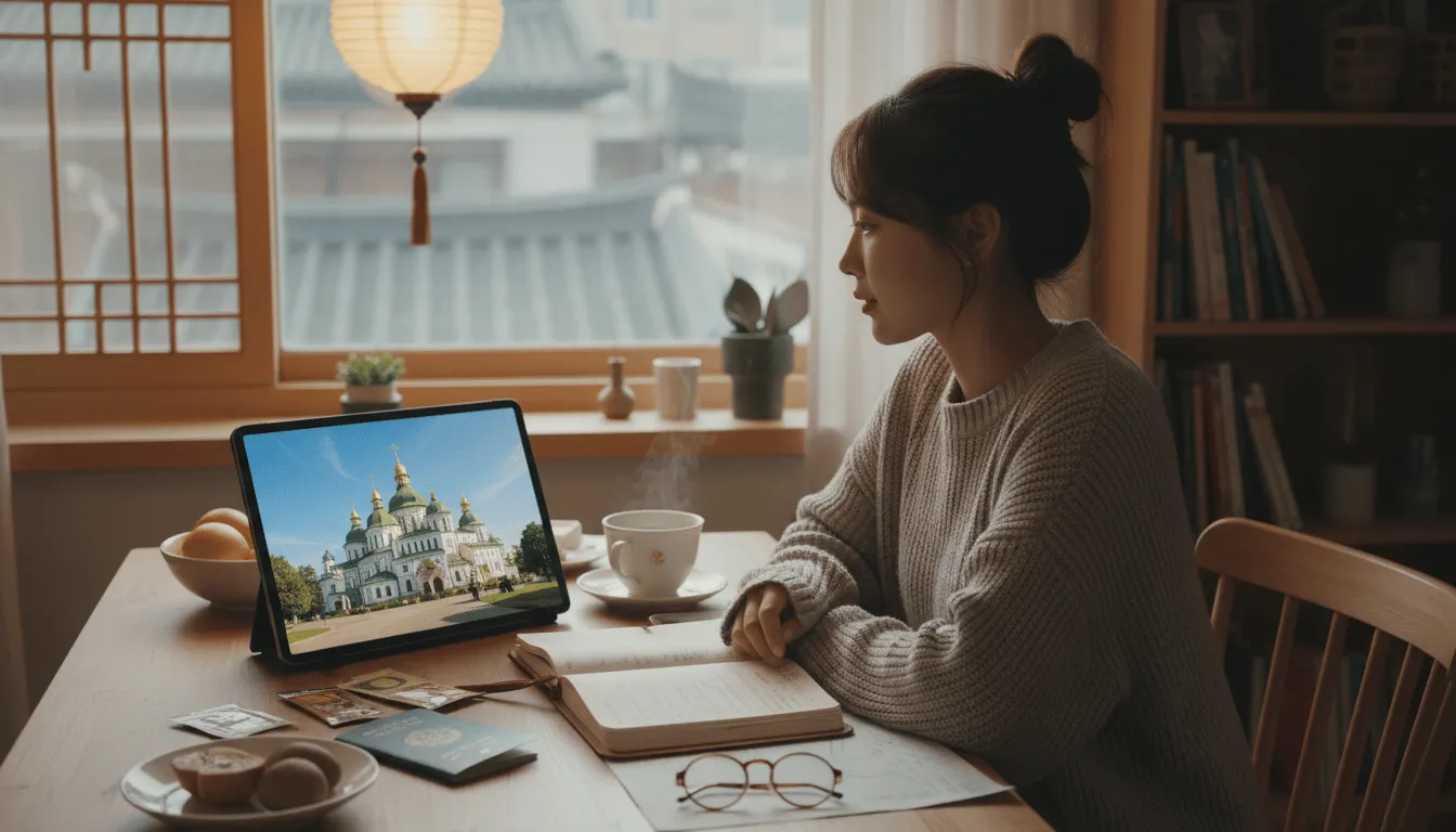 6박 8일 우크라이나 핵심 도시별 여정