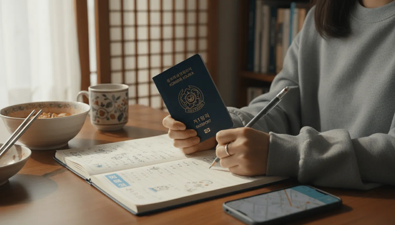 7박9일 알찬 여행 스케줄 제안