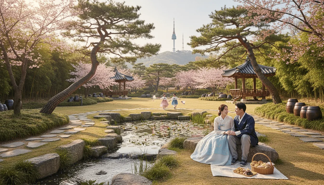 남산 한국숲정원 개방 담양 제주 전통숲