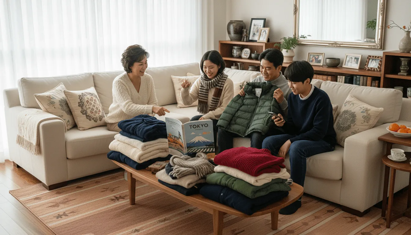도쿄 1월 가족여행 준비물과 실내 명소 섞는 일정 팁