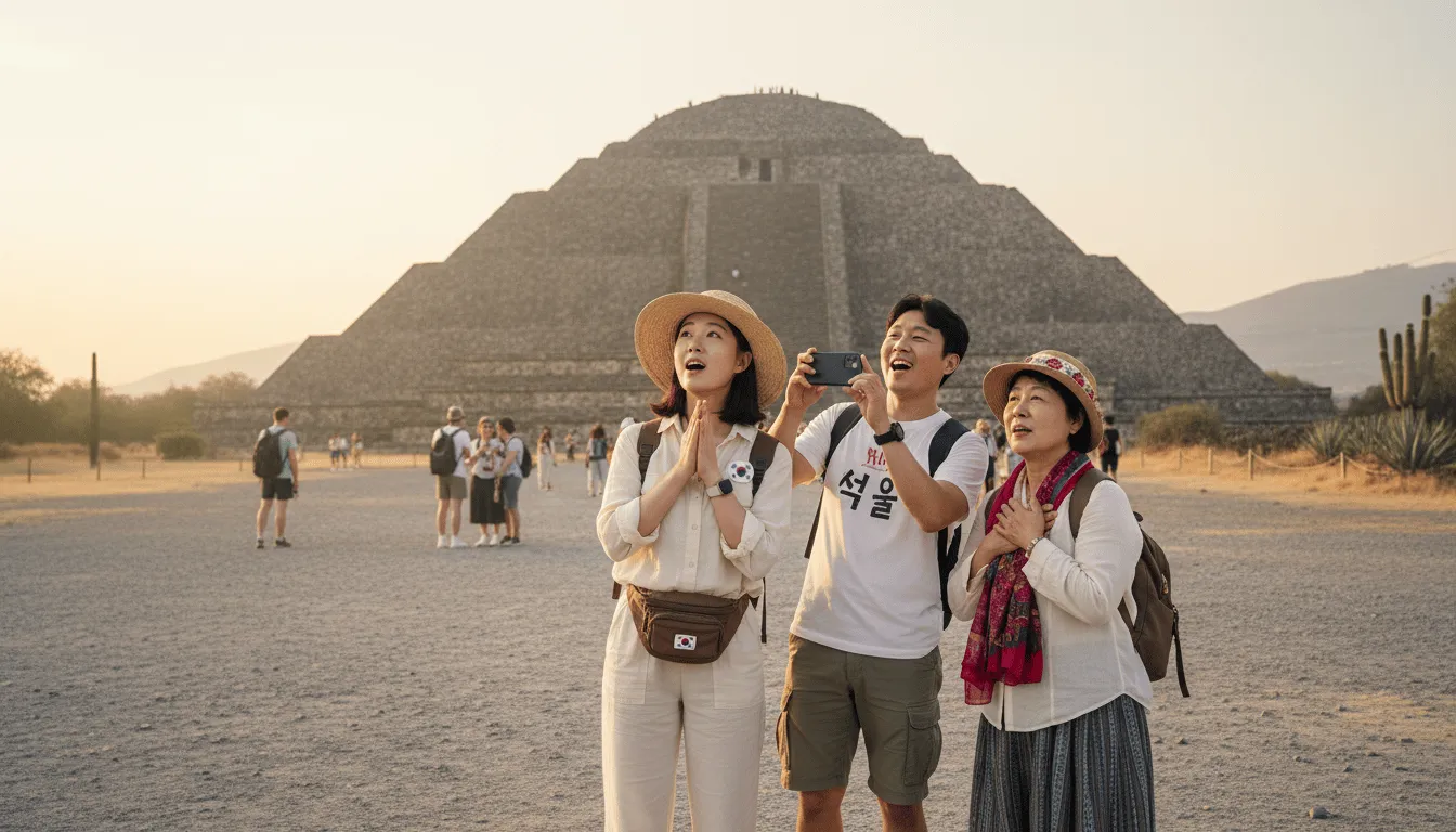 고대 문명과 현대의 조화, 멕시코시티에서의 3일