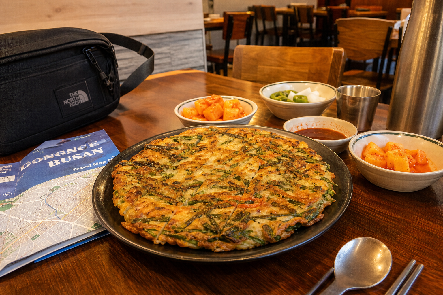 부산 동래 여행 마무리로 즐기는 바삭한 파전 한 상
