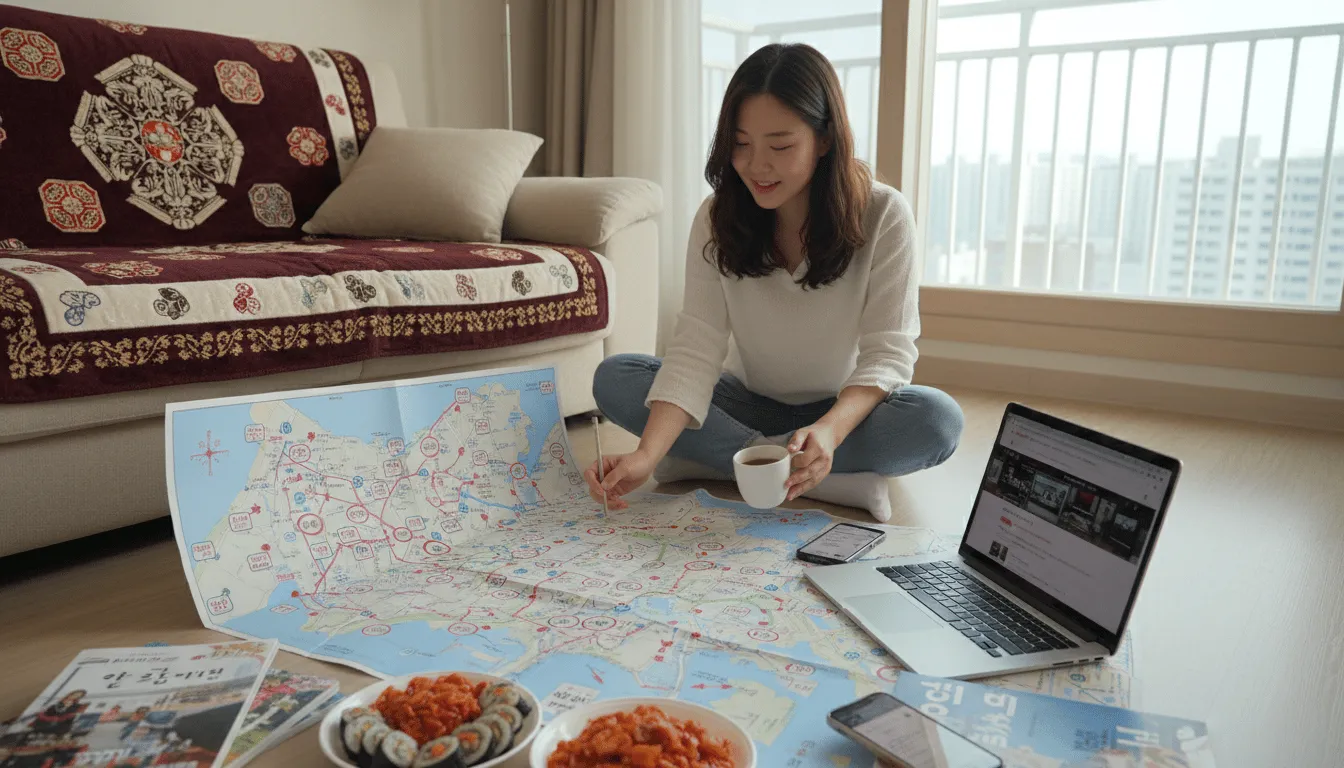 쇼핑 타임 제대로 즐기기, 야경과 겹치지 않게 배치하는 노하우