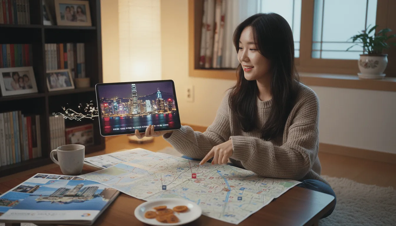 홍콩 야경 쇼핑 일정 숙소 위치 고를 때 체크할 기준