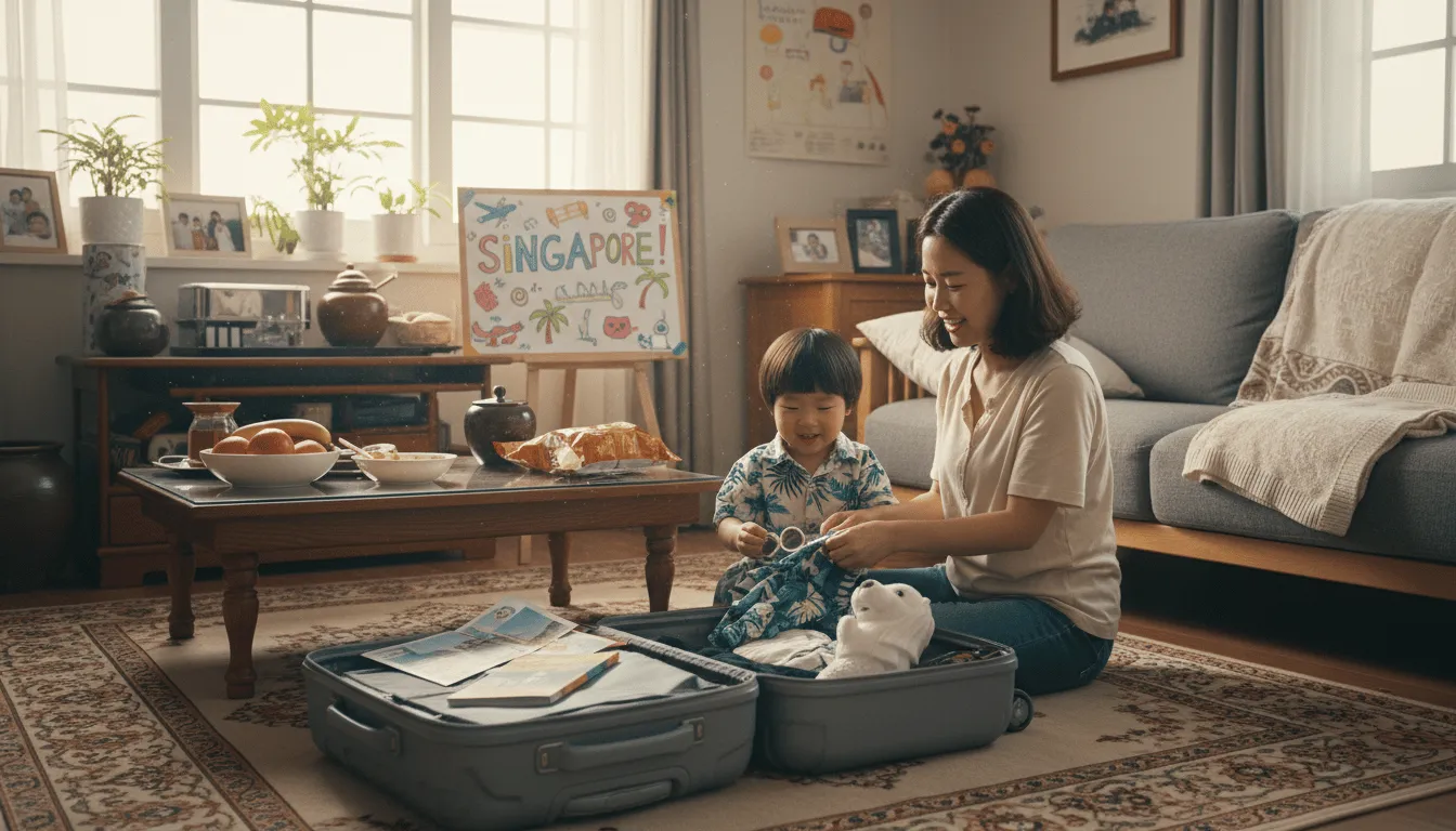 싱가포르 3박5일 여행 준비물과 아이 동반 일정 짜는 순서